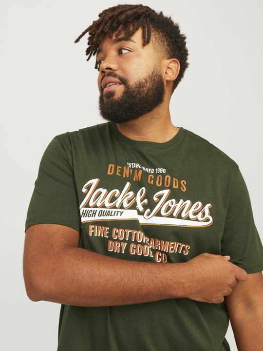 Image du produit Jack & Jones Jjelogo Tee Ss O-Neck 2 Col Aw24 S Pls (7XL)