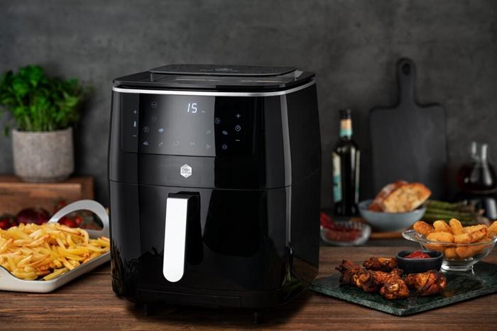 Immagine prodotto OBH Nordica FW2018S0 Friggitrice Singola 6,5 L Stand-alone Friggitrice ad aria calda Nero