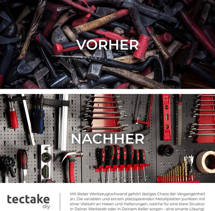 Produktbild tectake Werkzeuglochwand
