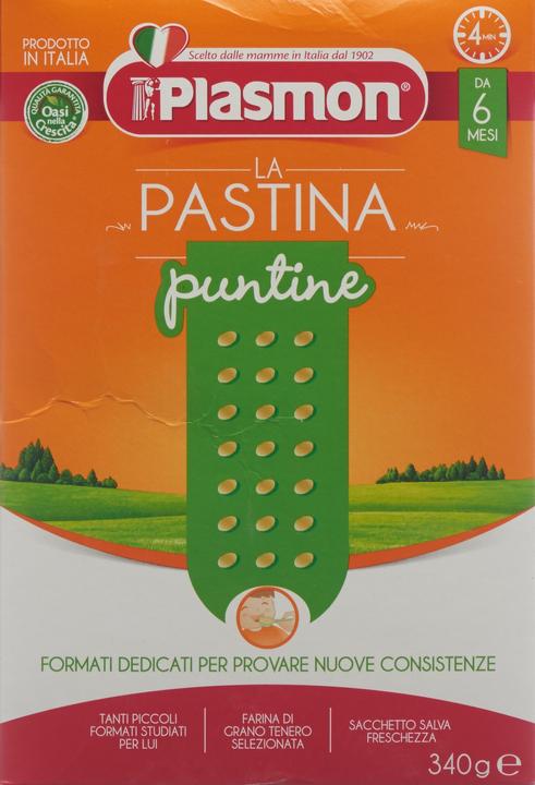 Image du produit Plasmon pastina puntine (340 g)