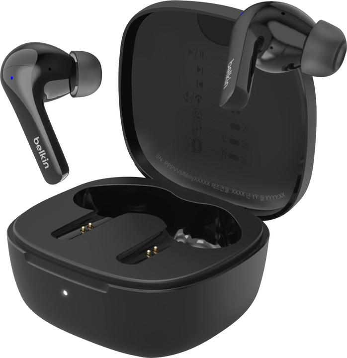 Actual product image Belkin SOUNDFORM Motion True Wireless Earbuds (ANC, 9 h, Cable)