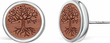 Immagine prodotto Crystalp Eleganti orecchini in acciaio Tree of Life 41424.W2. E.03