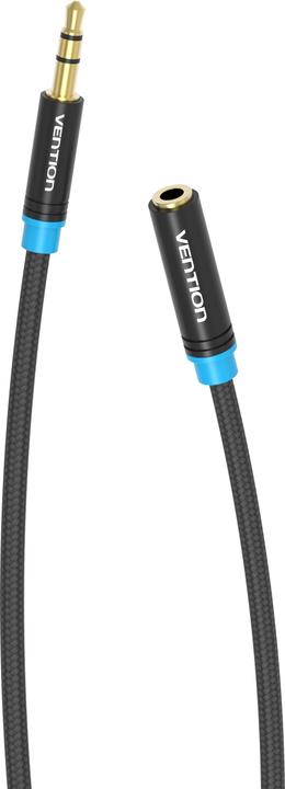 Immagine prodotto Vention Prolunga audio intrecciata da 3,5 mm da 1 m VAB-B06-B100-M Nero (1 m)