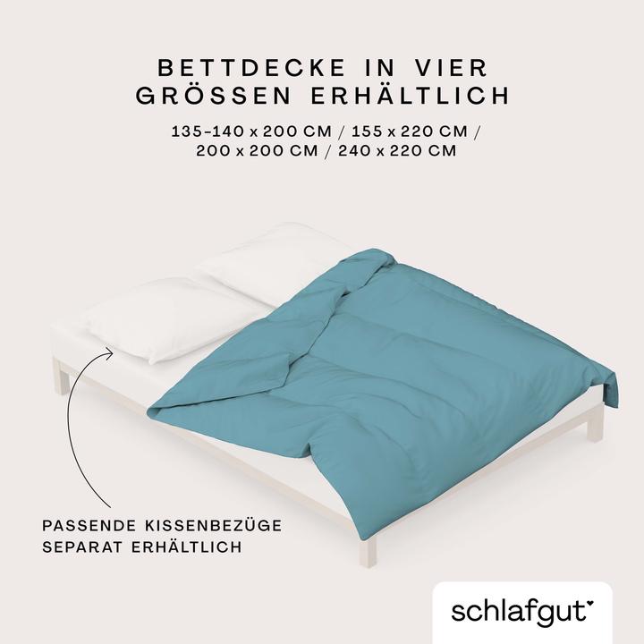 Immagine prodotto schlafgut Woven Satin (Copripiumino, 155 x 220 cm)