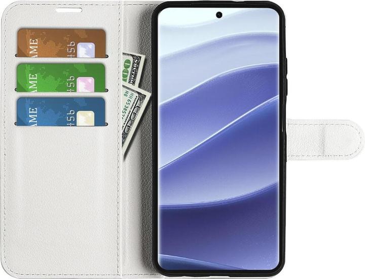 Actual product image Cover-Discount Xiaomi Redmi Note 14 Pro 5G - Leder Etui Hülle (Xiaomi Redmi Note 14 Pro 5G, Xiaomi Poco X7 Pro)
