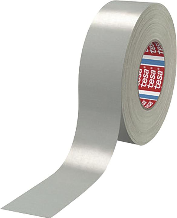 Produktbild tesa Premium Gewebeband (Klebeband) wasserfestes Panzertape 19mm x 50 Meter grau (19 mm)