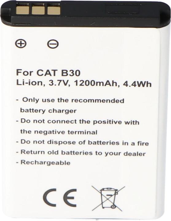 Actual product image Cat Akku B30 Akku 1ICP5/3450 1S1P