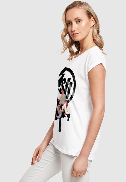 Produktbild Merchcode Ladies Backstreet Boys - Vintage Logo Extended Shoulder Tee - 111603 (XXL)