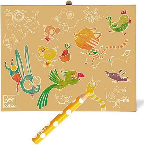 Actual product image Djeco Malkoffer für die Kleinsten (Multicoloured, 16 x)