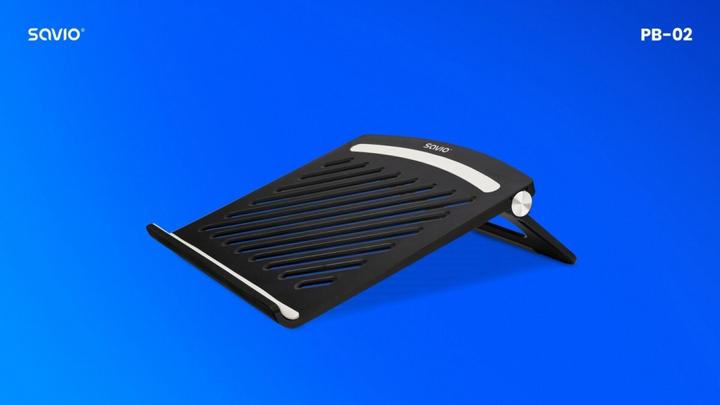 Actual product image Savio Laptop Replacement Laptop Office Tablet Plastic PB-02