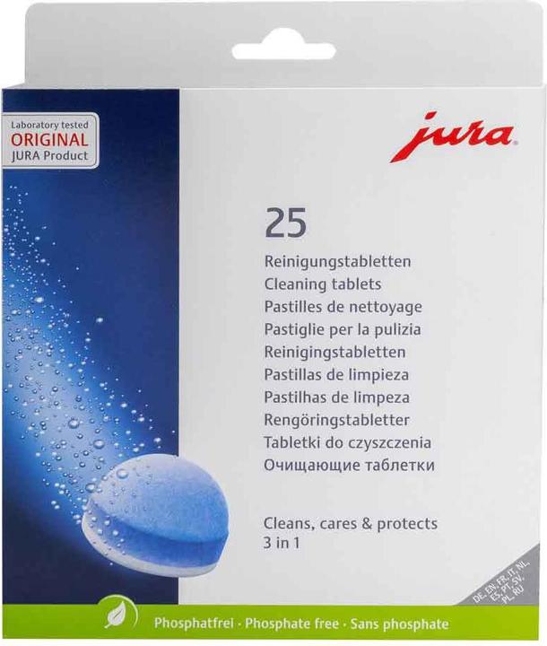 Actual product image Jura Cleaning tablets 3-phase