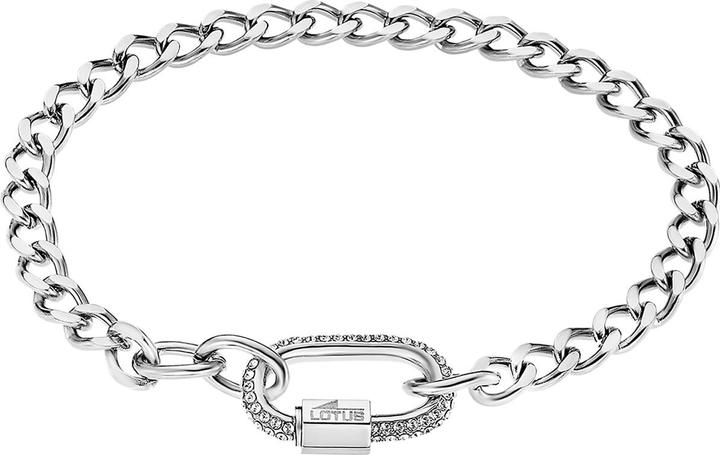 Actual product image Lotus Bracelet (18.50 cm, Stainless steel)