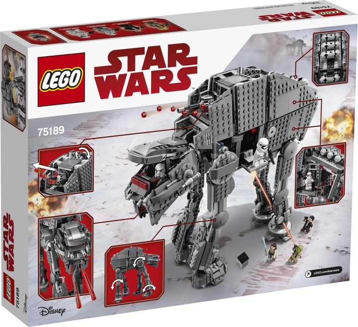 Immagine prodotto LEGO Camminatore d'assalto pesante del Primo Ordine (75189, LEGO Star Wars)