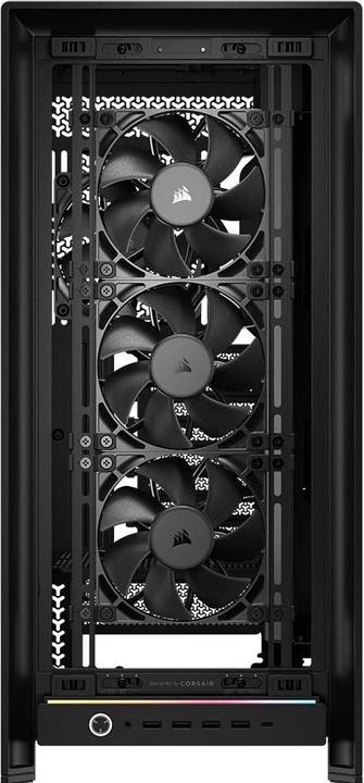 Produktbild Corsair FRAME 5000D RS BLACK MID CASE (E-ATX, Mini-ITX, ATX, mATX)