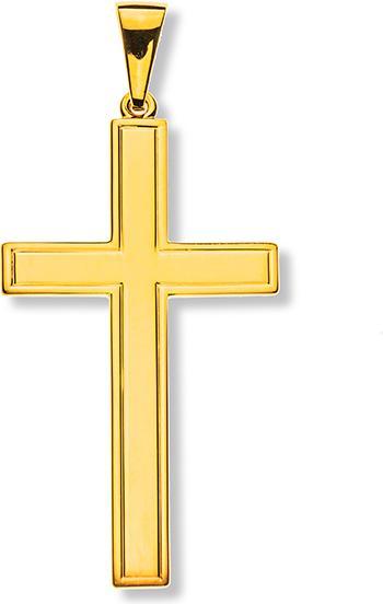 Actual product image Natsumi Schmuck Cross pendant yellow gold 18K/750 (750/18 K Yellow gold)