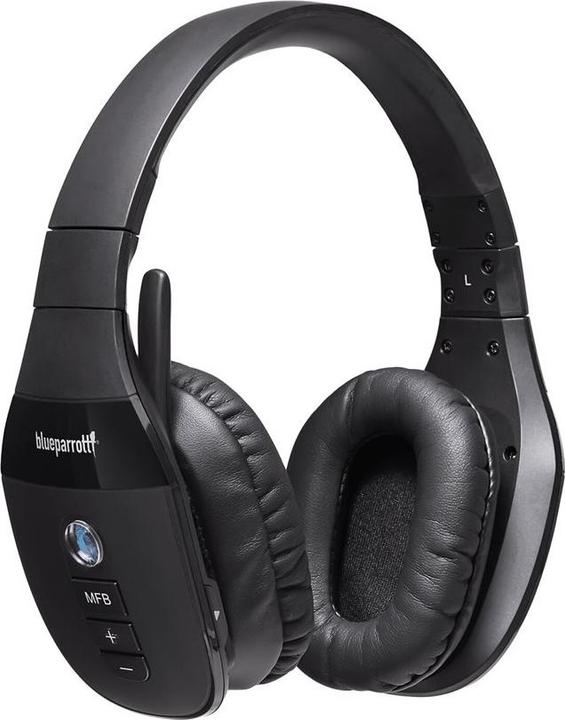 Actual product image Jabra BlueParrott S450-XT, Headset, Head-band, Office/Call center, Black, Binaural, Volume +, Volume (Wireless, USB-C)