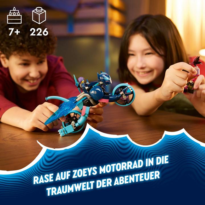 Produktbild LEGO Zoeys Katzenmotorrad (71479, LEGO Dreamzzz)
