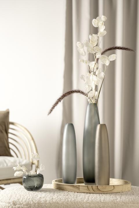 Image du produit Leonardo Vase Bellagio 35 cm, Beige (1 x, 35 x 8 cm, 1 l)