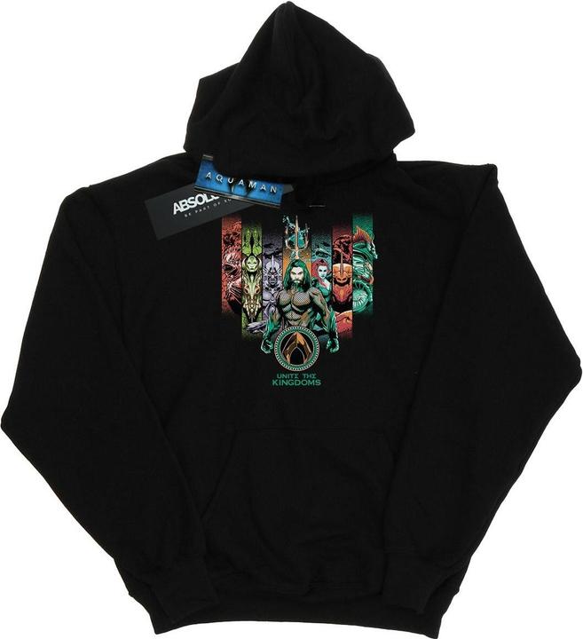 Immagine prodotto Aquaman Unite The Kingdoms Felpa con Cappuccio Ragazzi (116)