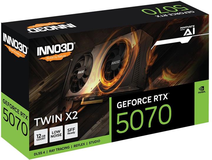 Image du produit Inno3D GeForce RTX 5070 Twin X2 (12 Go)