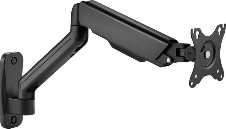 Actual product image Goobay Single monitor wall mount with mechanical spring, black (Wall, 32")