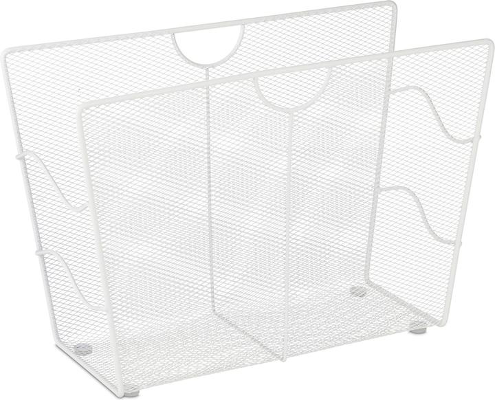 Actual product image Relaxdays Newspaper stand metal (39 x 17 x 27 cm)