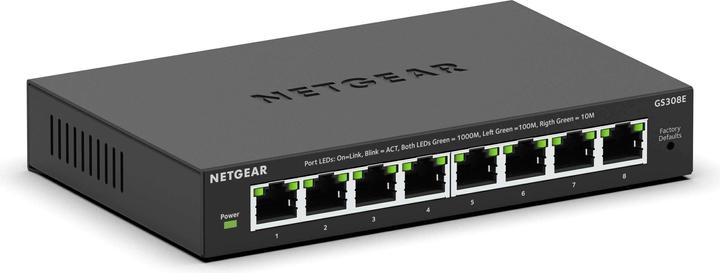 Netgear GS308E SOHO Plus (8 Ports)