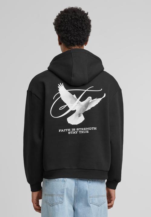 Actual product image Urban Classics Upscale Faith Is Strength Fluffy Hoody - 178991 (M)
