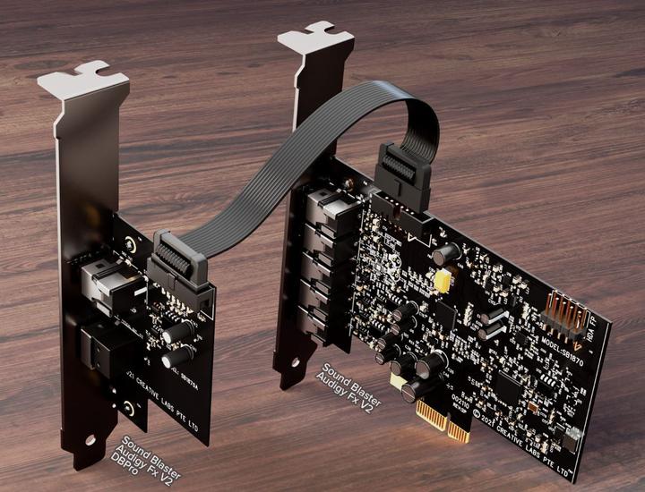 Produktbild Creative Sound blaster audigy fx v2 Eingebaut 5.1 Kanäle PCI-E (Mini PCI Express)