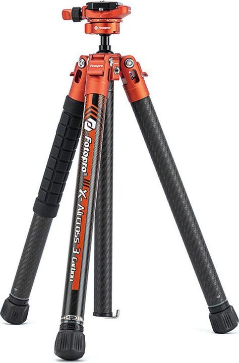 Actual product image Fotopro X Aircross 3 Lite Carbon Tripod Oranje