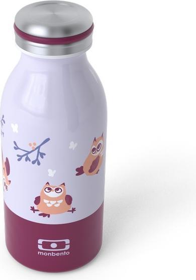 Actual product image Monbento Cooly thermos flask, Graphic Owly (0.35 l)