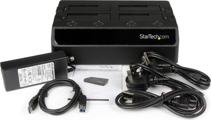 Produktbild StarTech USB 3.0 4 Bay Hard Drive Docking Station (2.5", 3.5")