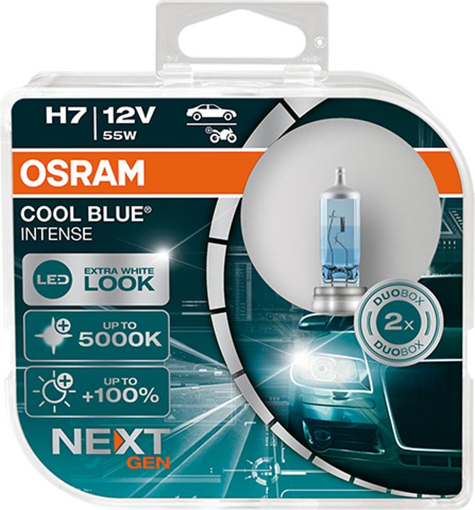 Immagine prodotto Osram Lampadina per fari H7 55W 12V 64210 CBN COOL BLUE (H7)