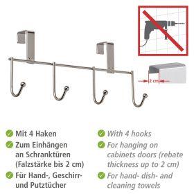 Actual product image Wenko Door hook strip
