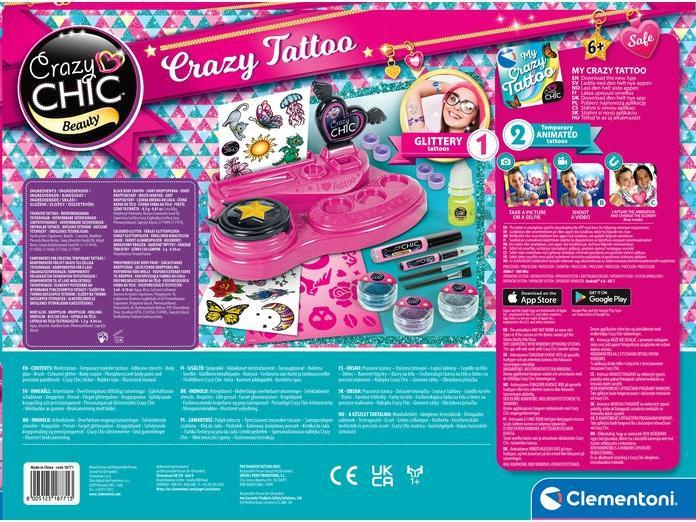 Actual product image Clementoni Crazy Chic Crazy Tattoos