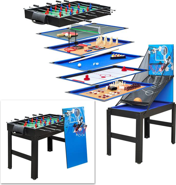 Dema Kinder Spielset Tischfussball Multigame 14 in1