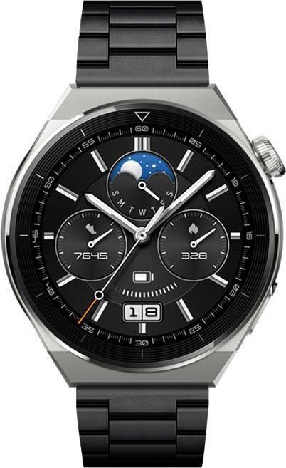 Produktbild Forcell Strap F-DESIGN FS06 strap for Samsung Watch 22 mm black (Edelstahl)