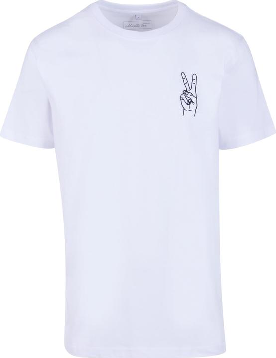 Produktbild Mister Tee Peace Sign Tee EMB - 119315 (XL)