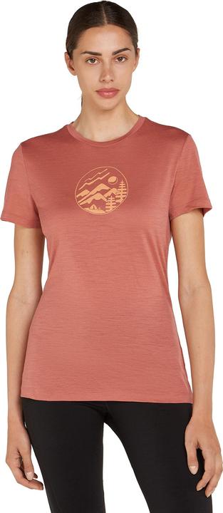 Actual product image Icebreaker Women's Tech Lite III S/S Tee Camping Circle (L)