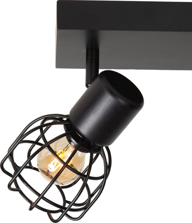 Produktbild Lucide FILOX - Deckenstrahler - 2xE27 - Schwarz 00929/02/30 (E27)