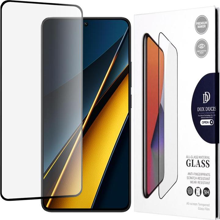 Produktbild Dux Ducis 9D Full Screen Schutzglas (1 Stück, Xiaomi Poco X6 Pro)