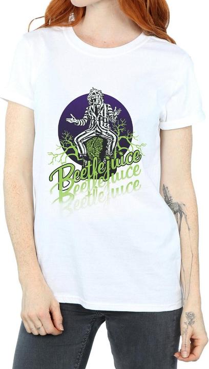 Produktbild Beetlejuice Faded Pose Baumwolle Boyfriend TShirt (XL)