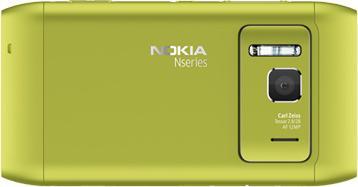 Productafbeelding Nokia N8-00 - Groen (16 GB, 3.50", 12 Mpx, 3G)