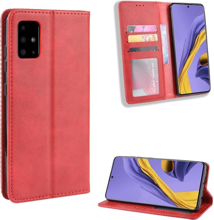 Produktbild Cover-Discount Galaxy S20 Ultra - Stand Flip Case Hülle rot (Samsung Galaxy S20 Ultra)