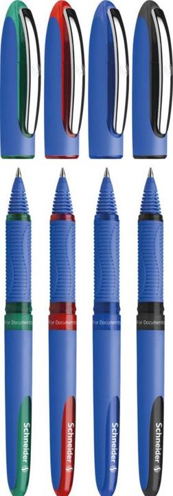 Produktbild Schneider EIN HYBRID C 0,5 MM 4-FARB-ROLLERSTIFT (Denimblau, 4 x)