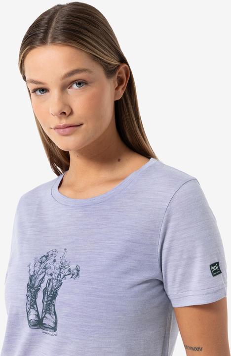 Actual product image Super Natural W Flower Boots Tee (M)