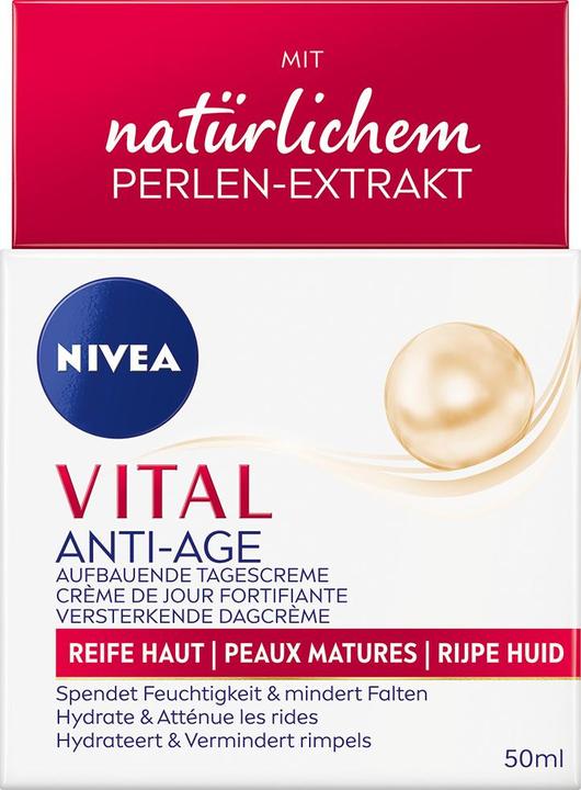 Actual product image NIVEA Vital Anti-Age Restorative Day Cream Pot 50 ml (50 ml, Day cream)
