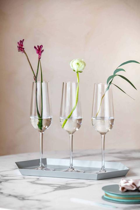 Actual product image Villeroy & Boch Rose Garden (12 cl, 4 Glasses, Champagne glasses)