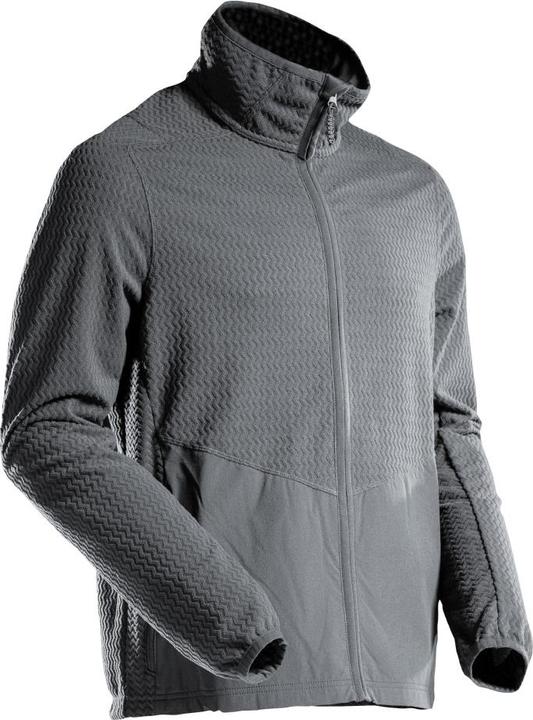 Mascot Microfleece Pullover mit RV Anthrazitgrau, Gr.S (S)