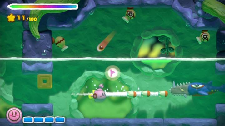 Actual product image Nintendo Kirby And The Rainbow Paintbrush (Wii U, EN)